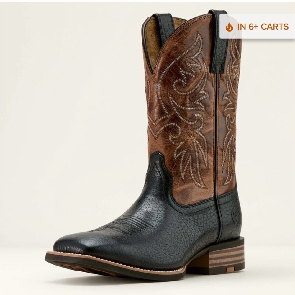 Ariat Slingshot Cowboy Boot Men’s Cowboy Boots Style 10005873 Dark Tan 10.5 D - Picture 13 of 13